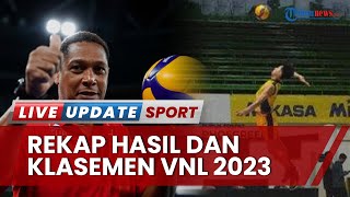 Jepang Dingin di Puncak Klasemen VNL 2023 Putra! Skuad Utama Tak Turun-Tim Nicolas Vives Jeblok