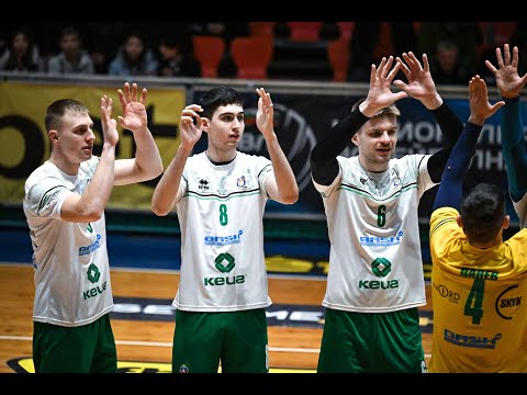 HL: Cherno more - Hebar (Match No 107 Efbet Super Volley 24/25)