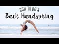 How To Do A Back Handspring