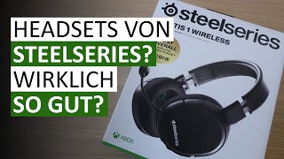 Sind Headsets von Steelseries wirklich so gut? Arctis 1 Wireless - Unboxing und Hands-on