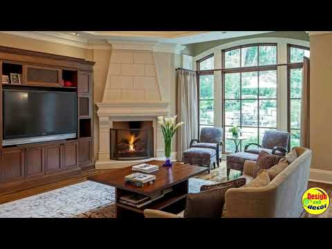 Interior living room in a country house | The most beautiful living rooms.