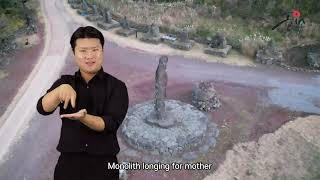 Jeju Stone Park -Monolith longing for mother-어머니를 그리는 선돌