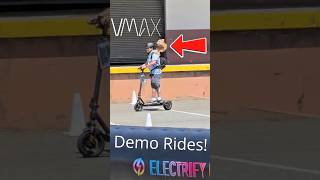 These Scooters Drew a Crowd! #electricscooter
