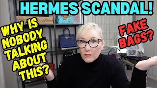HERMES SCANDAL! FAKE HERMES BAGS? IS HERMES TO BLAME FOR THIS SCAM? THIS DRAMA IS CRAZY!