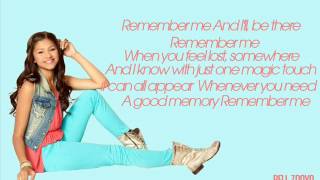 Zendaya - Remember Me [Lyrics]