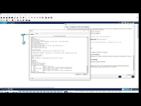 2.7.6 Packet Tracer - Implement Basic Connectivity