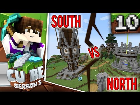 Minecraft Cube SMP S3: E10 - North VS South Civil War!