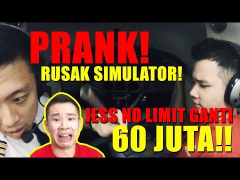 PRANK !! JESS NO LIMIT GANTI RUGI 60 JUTA - Obrolan Kokpit CERITA SUKSES Youtuber Gamers DARI 0
