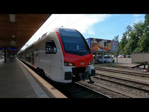 Züge in Bülach | Trains in Bülach | 7. 8. 2025 | 🇨🇭