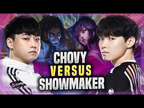 CHOVY vs SHOWMAKER! - GEN Chovy Plays Ahri MID vs DK ShowMaker Sylas! | Season 2022