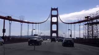 How To Conquer Fear Of Driving Over Bridges 1 of 2: Live Demonstration On The Golden Gate Bridge
