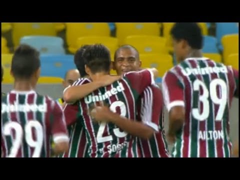 Flu 5x1 Friburguense - Gols - Carioca 2014 (05/03)