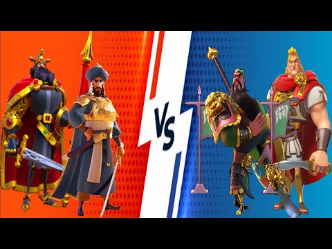 Saladin/William Vs Guan/Alex - Rise of Kingdoms in 2021