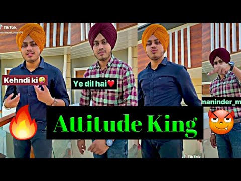 🔥Attitude Boy🔥 Maninder Mani #Viral Video || Maninder Mani tik tok