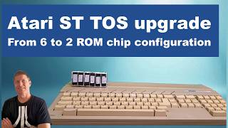 Atari ST TOS update, from 6 to 2 ROM chip configuration