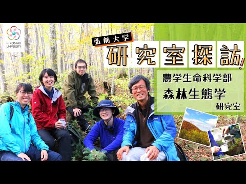 【弘前大学 研究室探訪！】～農学生命科学部 森林生態学研究室（石田清教授）編～