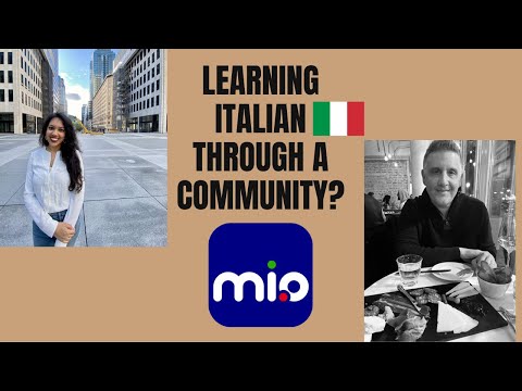 🇮🇹 Learning ITALIAN through IMMERSION | Modern Italian Network | MIO