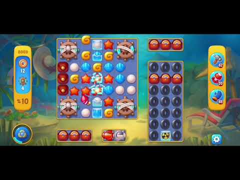 Fishdom 8069 Hard Level - NO 💣🧨💥