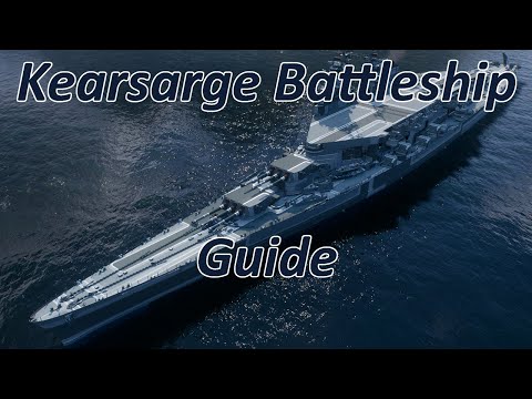 World of Warships | Kearsarge Hybrid American BattleShip  | Wookie Legend