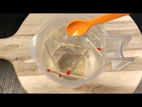 Just put the matches in the water. And the rich do it