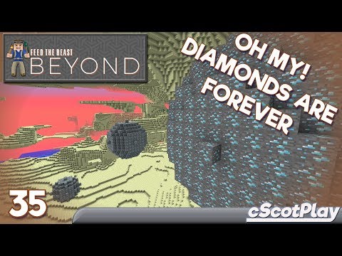 FTB Beyond w/ cScot – Ep 35 : RFTools Dimensions – Diamond Dimension