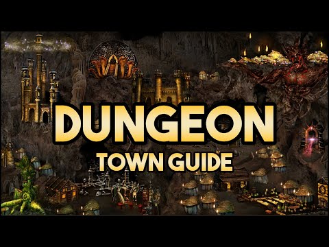 Heroes 3: DUNGEON Town Overview / Strategy Guide