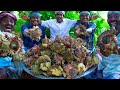 CONCH Cooking & Eating | Sangu Kari | How to Cook Conch | Rare Seafood Item Cooking In Village