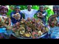 CONCH Cooking Eating Sangu Kari How To Cook Conch Rare Seafood Item Cooking In Village