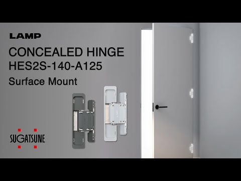 표면 설치 숨은 경첩 HES2S-140-A125