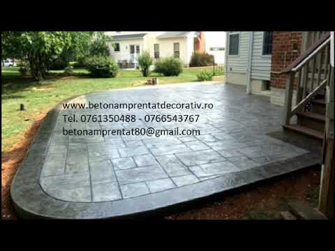 Beton Amprentat Băneasa - Teleorman Tel.0761350488 -0766543767