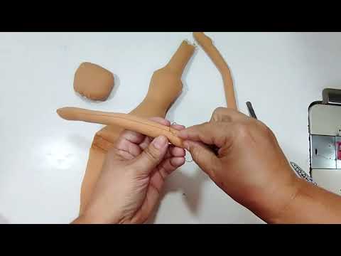 Como fazer corpo de boneca de pano fácil / Boneca Amora