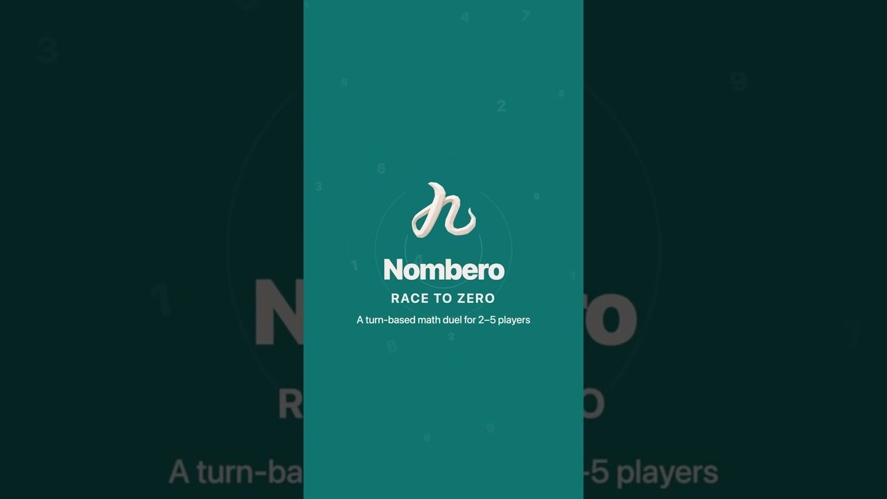 Nombero: Race to Zero Tutorial