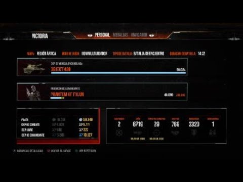 Object 430  in región artica: 7,4K damage conbined, comeback: Wot console - World of Tanks console