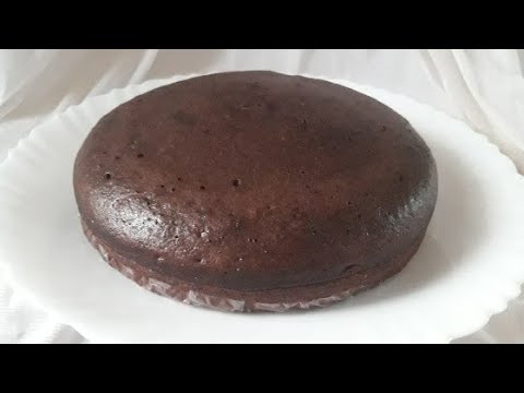 BASIC CHOCOLATE SPONGE CAKE/NO OVEN/NO BEATER