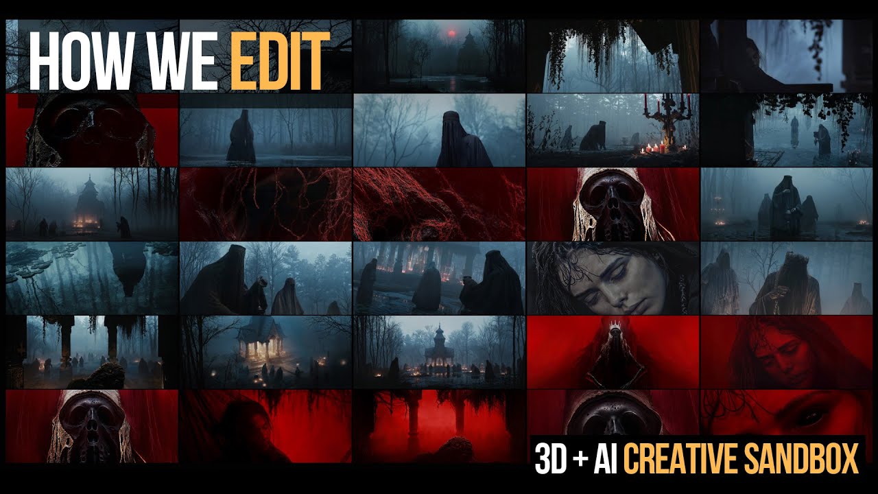 How we EDIT | 3D+AI Sandbox Ep. 7
