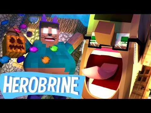 🎃 Halloween | Funny Herobrine Life | Minecraft Animation
