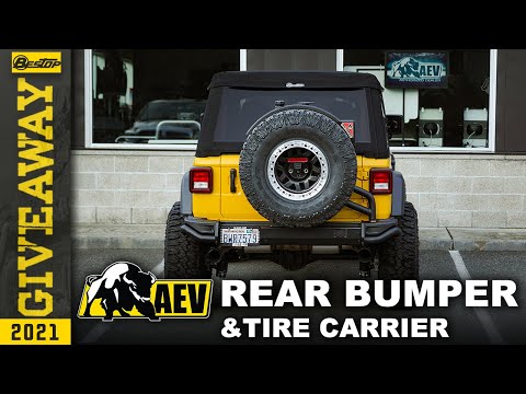 AEV Rear Bumper & Tire Carrier - Jeep Wrangler JL
