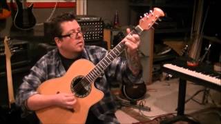 How to play Three Wooden Crosses by Randy Travis on guitar by Mike Gross