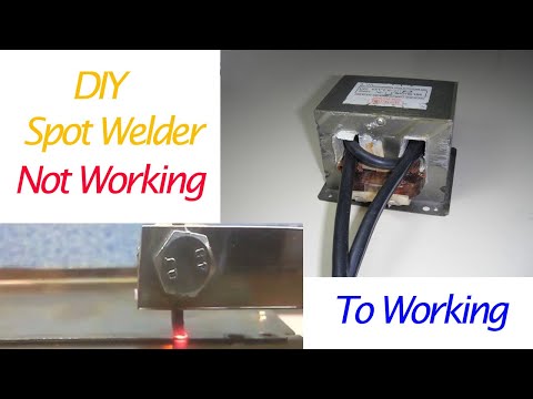 [Create ECO Friendly] DIY Spot Welder | Not working to working | not working too good to working fine..