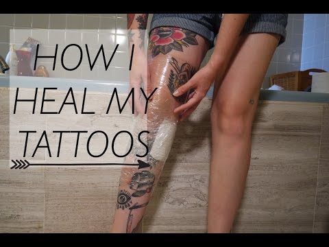 PR: How I Heal My Tattoos!!! Video