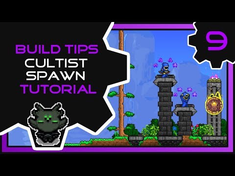 Spice Up Your Cultist Spawn Point | Terraria Build Tips