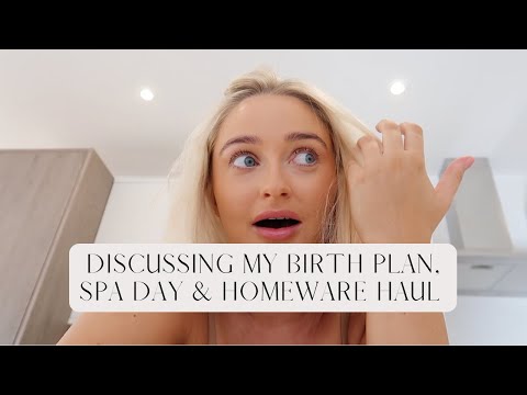 Birth plan chat, spa day & the white company haul