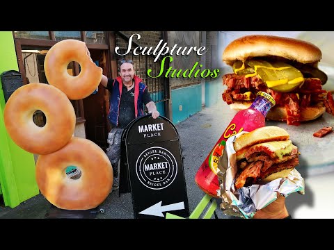 Making Giant Bagels - Market Place Beigel Bar, Southend-On-Sea - by Sculpture Studios