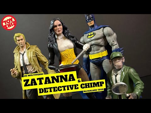 2026 ZATANNA & DETECTIVE CHIMP | DC Multiverse Collectors Edition | McFarlane Toys
