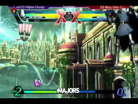 NWM4 - UMvC3 T8 - col.CC Filipino Champ (GHO/DOR/DRD, MAG/DRD/PHO) vs EG.Ricky Ortiz (WOL/WES/AKU)