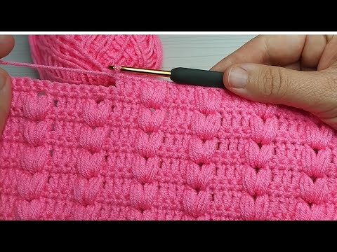 VERY SIMPLE Crochet Pattern for Beginners! MARVELOUS Crochet Stitch for Scarf, Sweater #häkelmuster