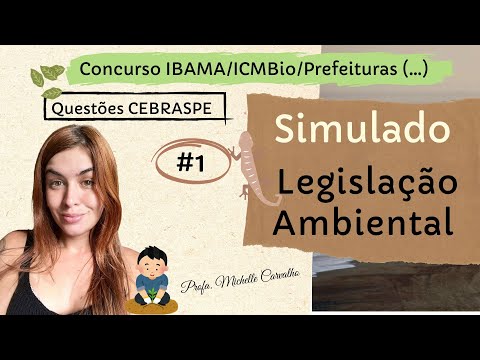 | Environmental Legislation | Environmental Legislation Simulation (CEBRASPE) - Class 1