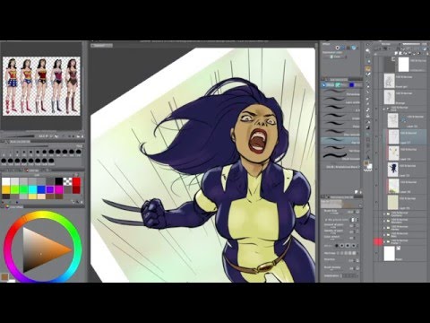 All New Wolverine watercolor, WIP.