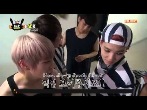130831 B.A.P - Show Champion Backstage (eng)