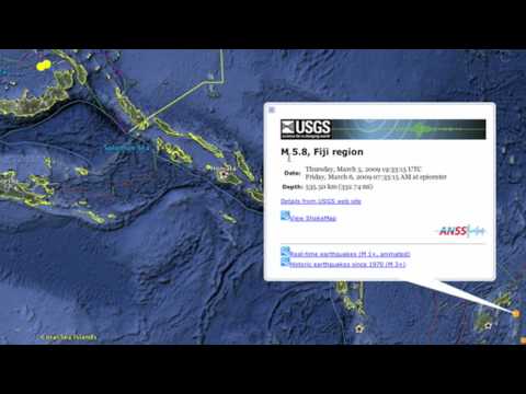 Earthquake Prediction Update AV 2009 03 06